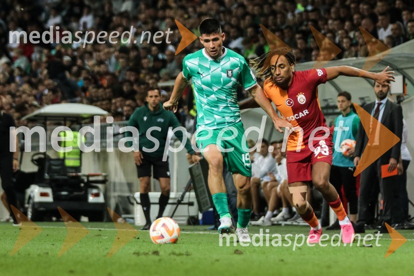  Svit Sešlar, nogometaš, NK Olimpija;  Sacha Boey, nogometaš,Galatasaray SKV Stožicah slavili turški nogometaši