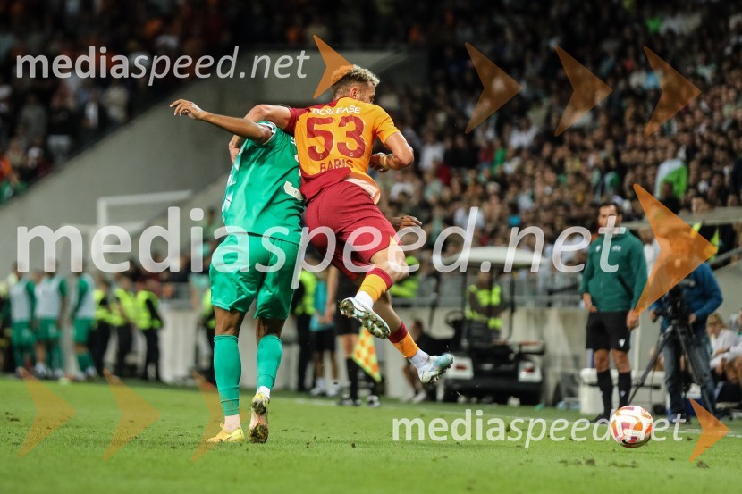  Baris Yilmaz, nogometaš, Galatasaray SKV Stožicah slavili turški nogometaši