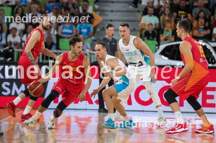  Vladimir Mihailović, košarkar;  Klemen Prepelič, košarkar;  Jakob Čebašek, košarkar;  ... Dončić navdušil Stožice, Slovenija premagala Črno goro