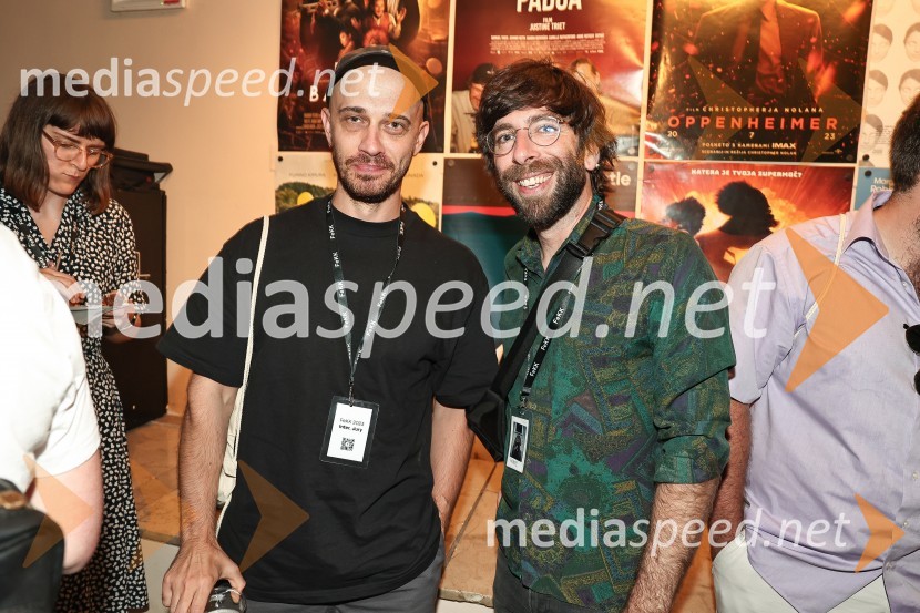  Andrius Blazevicius, filmski režiser;  Matevž Jerman, režiser, programski direktor FeKKZačenja se FeKK – Mednarodni festival kratkega filma