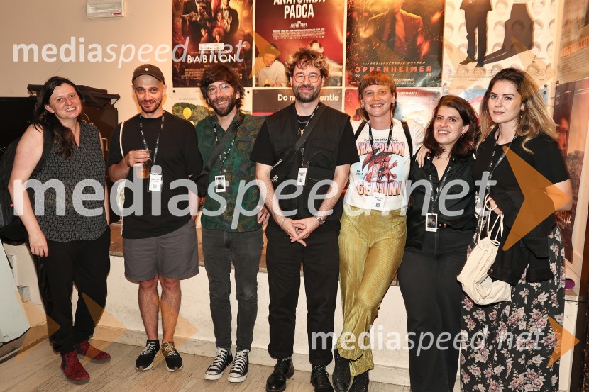  Borjana Gaković;  Andrius Blazevicius, filmski režiser;  Matevž Jerman, režiser, programski direktor FeKK;  Peter Cerovšek, direktor Festivala kratkega filma Ljubljan;  Jelena Radić;  Juca Bonaca, producentka, sodelavka FeKK;  Dora Trček, ekipa FeKKZačenja se FeKK – Mednarodni festival kratkega filma