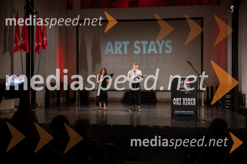  Kaja Čelan, novinarka;  Tomi PetekArt Stays 2023