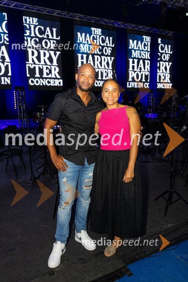  ... ;  Danielle Tabor, igralkaNa Ljubljana Festivalu čarobna glasba iz Harryja Potterja