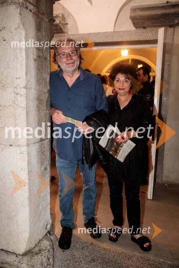  Vinko Möderndorfer, pisatelj, pesnik, režiser, dramatik;  Eva Rohrman, producentkaKoncert filmske glasbe Gospodarja prstanov in Hobita, 71. Ljubljana Festival