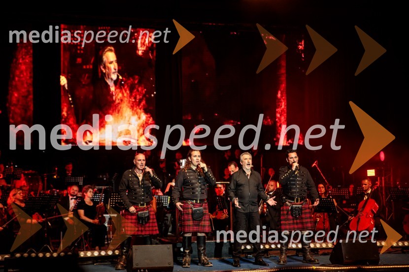  ... ;  William Syd, The KingsPipers;  William  Kircher, igralec, povezovalec;  Wim Dobbrisch, The KingsPipersKoncert filmske glasbe Gospodarja prstanov in Hobita, 71. Ljubljana Festival