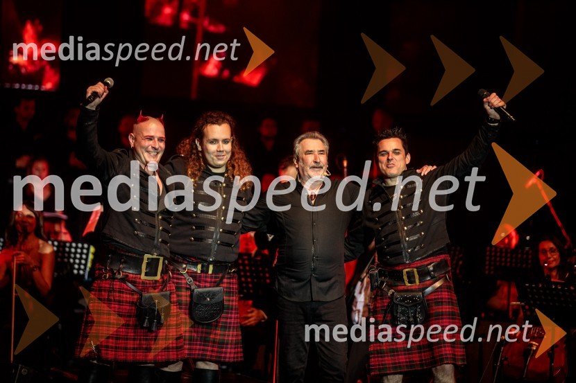  ... ;  William Syd, The KingsPipers;  William  Kircher, igralec, povezovalec;  Wim Dobbrisch, The KingsPipersKoncert filmske glasbe Gospodarja prstanov in Hobita, 71. Ljubljana Festival