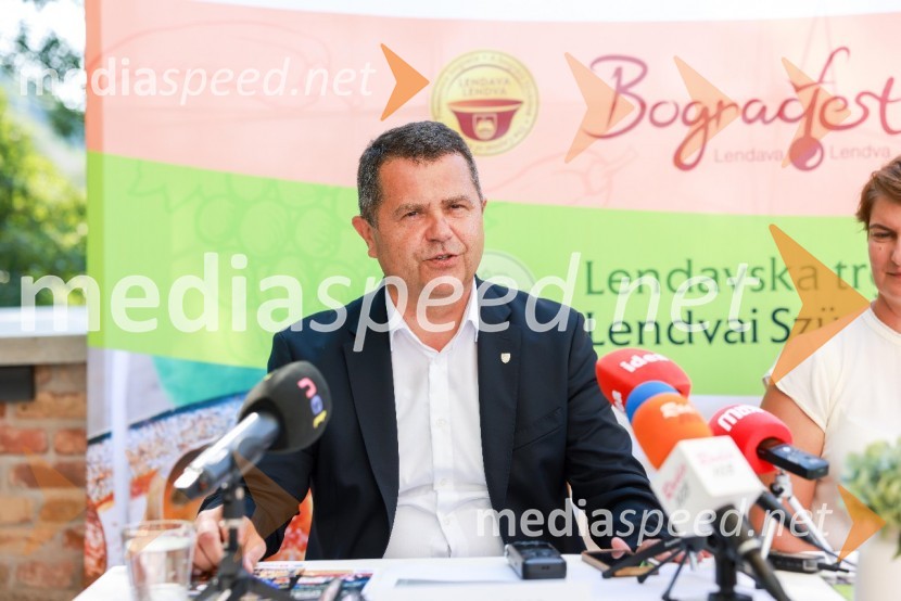  Janez Magyar, župan, Občina LendavaFestival Vinarium 2023, novinarska konferenca