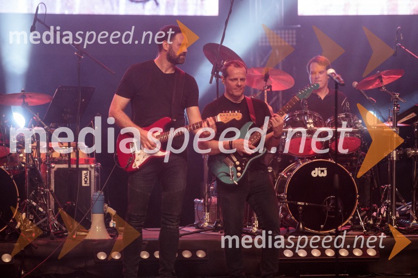  Michael Stockschläge, Meddle;  Micky Brülls, MaddlePink Floyd z znamenito rock opero The Wall na 71. Ljubljana Festivalu