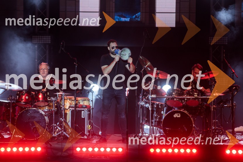  Michael Stockschläge, MeddlePink Floyd z znamenito rock opero The Wall na 71. Ljubljana Festivalu