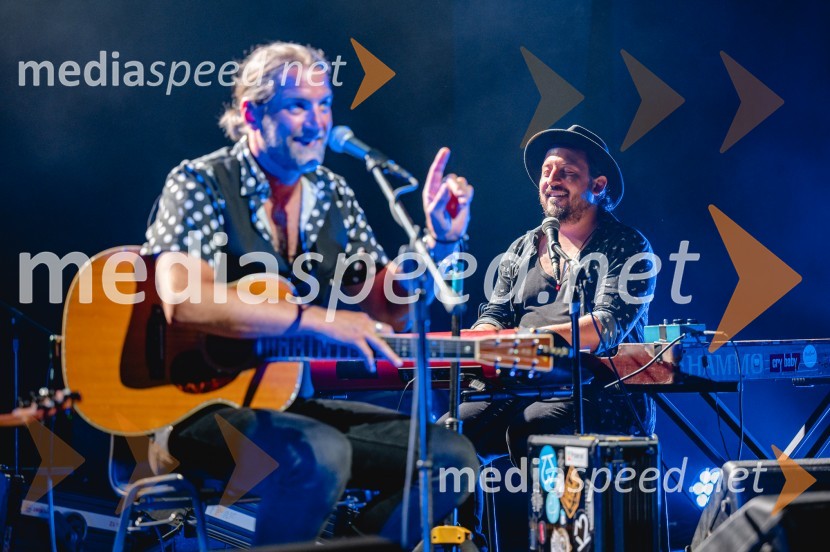  Matevž Šalehar - Hamo, glasbenik;  Denis Horvat - Duki, glasbenik, Hamo & Tribute 2 LoveDobrodelni koncert skupine Hamo & Tribute 2 Love v Minoritih