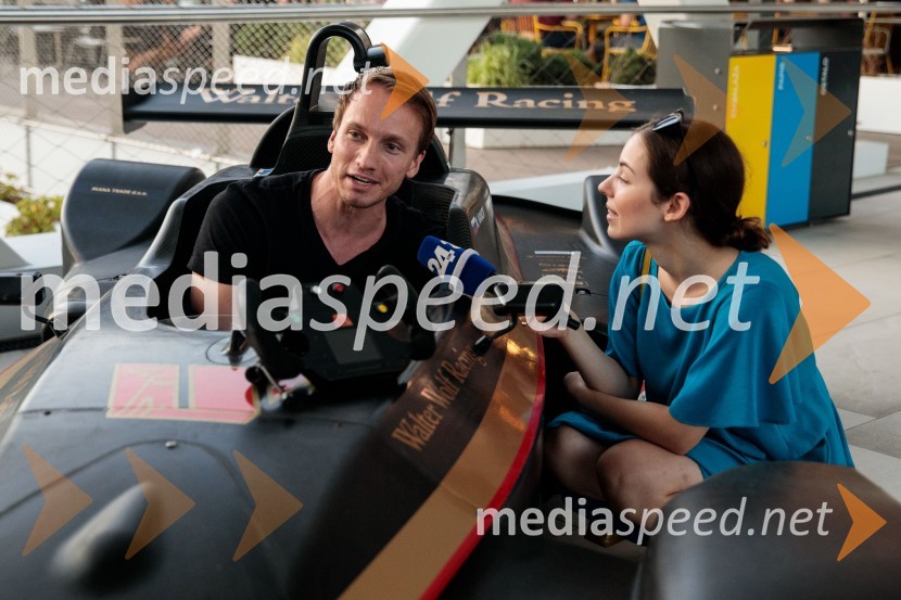  Andrei Lenart, igralec;  ... Gran Turismo, premiera v Cineplexx Ljubljana