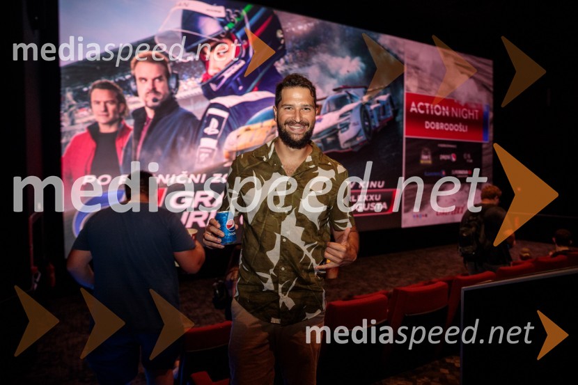  Uroš Bitenc, moderator, vplivnežGran Turismo, premiera v Cineplexx Ljubljana