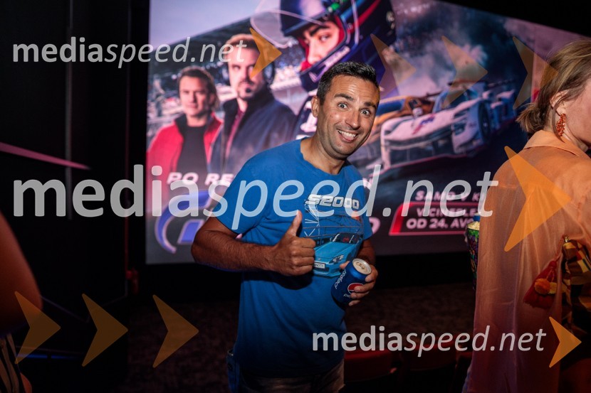  Dino Hajderović, igralecGran Turismo, premiera v Cineplexx Ljubljana