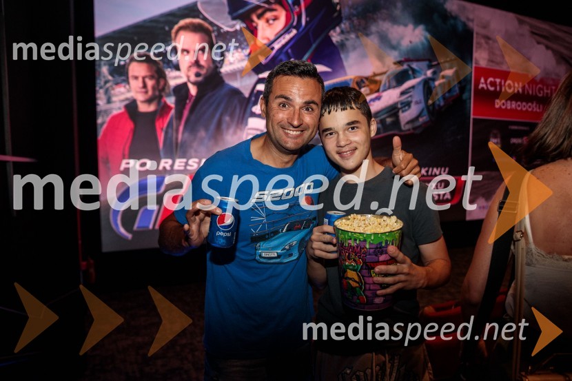  Dino Hajderović, igralec;  ... Gran Turismo, premiera v Cineplexx Ljubljana