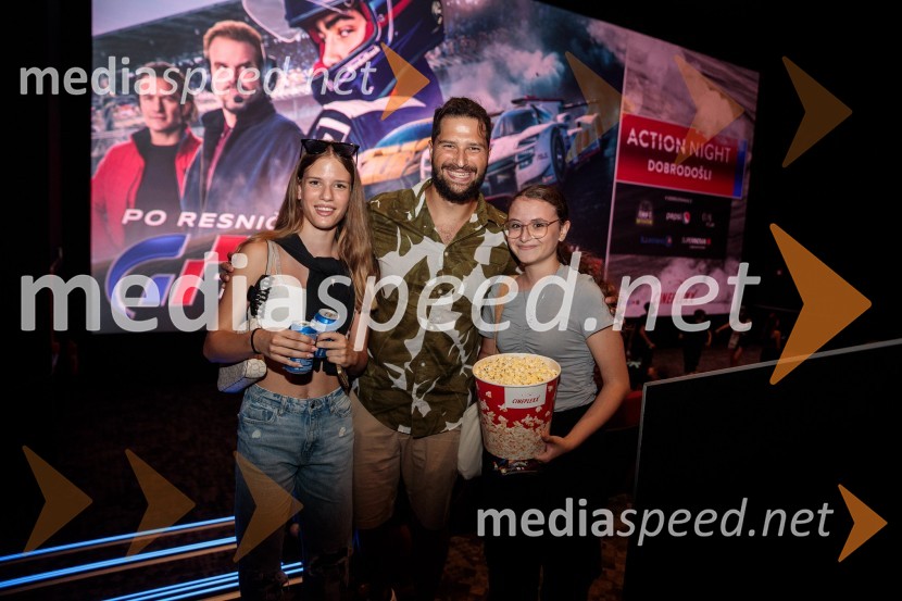  ... ;  Uroš Bitenc, moderator, vplivnež;  ... Gran Turismo, premiera v Cineplexx Ljubljana