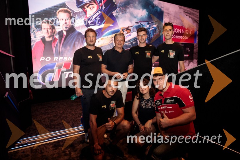  ... ;  Matjaž Tomlje, poslovnež, glavni urednik revije Avto Šport;  Mark Ivanov;  ... ;  ... ;  ... ;  ... Gran Turismo, premiera v Cineplexx Ljubljana