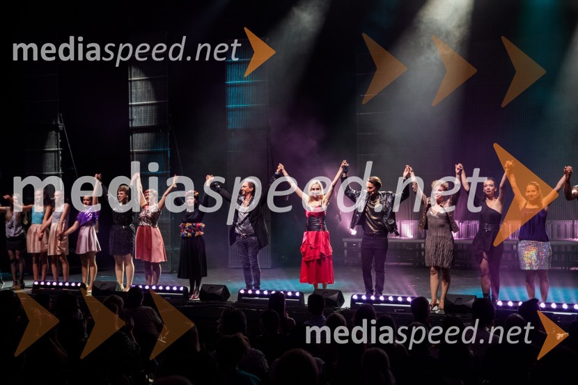  Aja Kobe, igralka;  Luka Markus Štajer, pevec, igralec;  Sara Briški Cirman - Raiven, pevka, harfistka;  Jure Kopušar, igralec;  Tanja Pečenko, pevka, igralka, plesalkaSodobni pop-rock muzikal Povodni mož ponovno na Ljubljana Festivalu