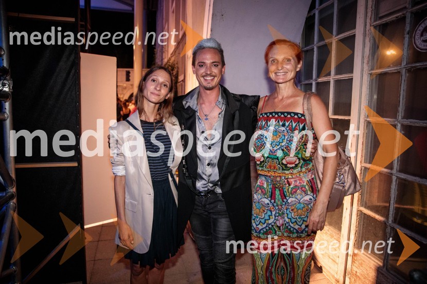  ... ;  Luka Markus Štajer, pevec, igralec;  Ana Trojnar, koreografinjaSodobni pop-rock muzikal Povodni mož ponovno na Ljubljana Festivalu