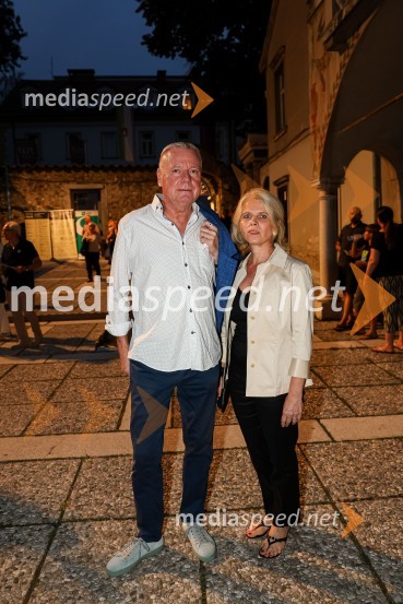  Staš Ravter, direktor SNG Opera in balet Ljubljana;  Natalija RavterUte Lemper in Slovenski mladinski orkester, 71. Ljubljana Festival