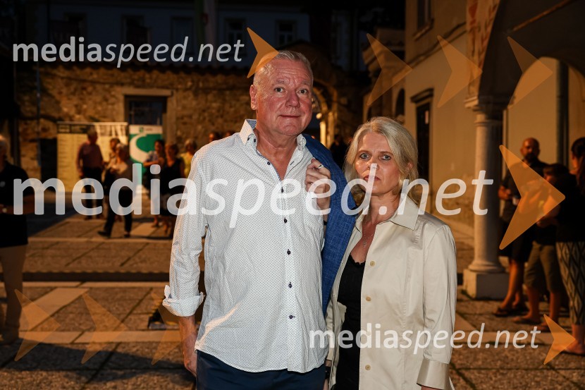  Staš Ravter, direktor SNG Opera in balet Ljubljana;  Natalija RavterUte Lemper in Slovenski mladinski orkester, 71. Ljubljana Festival