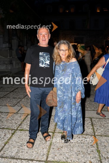  Ivica Buljan, režiser;  Olga Kacjan, igralka Ute Lemper in Slovenski mladinski orkester, 71. Ljubljana Festival