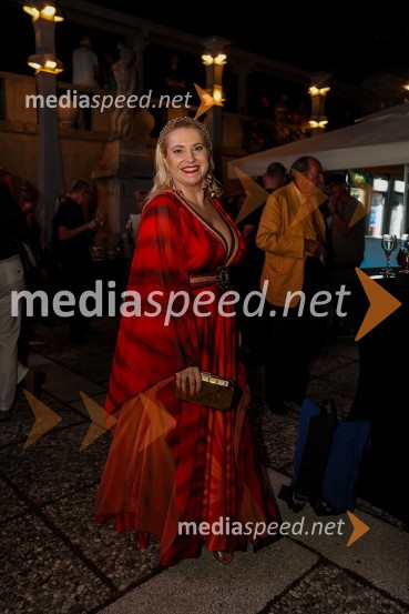  Danica Lovenjak, novinarka, voditeljicaUte Lemper in Slovenski mladinski orkester, 71. Ljubljana Festival