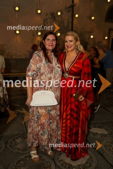  Teja Pelko, novinarka, Svet24;  Danica Lovenjak, novinarka, voditeljicaUte Lemper in Slovenski mladinski orkester, 71. Ljubljana Festival