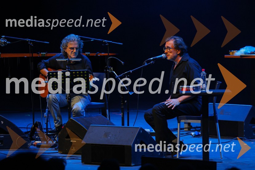  Aljoša Kosor, skupina Bossa de novo;  Primož Vitez, glasbenik, dramaturg, prevajalec, član skupine Bossa de NovoBossa de Novo & Cesar Camargo Mariano na 71. Ljubljana Festivalu