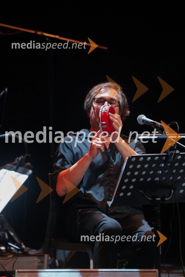 Primož Vitez, glasbenik, dramaturg, prevajalec, član skupine Bossa de NovoBossa de Novo & Cesar Camargo Mariano na 71. Ljubljana Festivalu