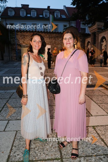  Katjuša Štingl, PR- ovka, novinarka;  Teja Pelko, novinarka, Svet24Bossa de Novo & Cesar Camargo Mariano na 71. Ljubljana Festivalu