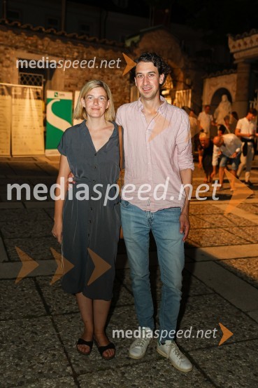  Katja Krečič;  Matija Krečič, violinist in skadatelj, Momento CiganoBossa de Novo & Cesar Camargo Mariano na 71. Ljubljana Festivalu