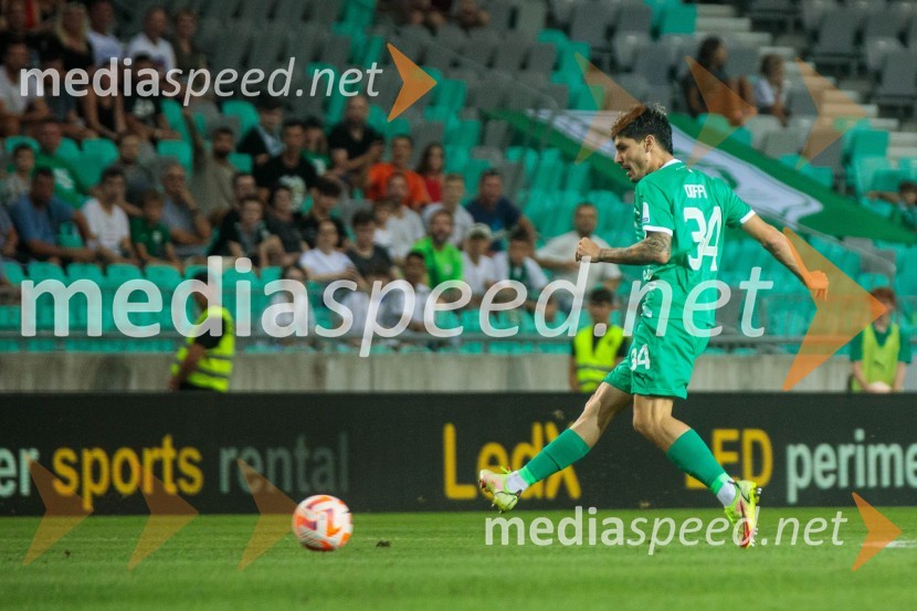  Agustin Doffo, nogometaš, NK OlimpijaOlimpija - Qarabag, nogometna tekma