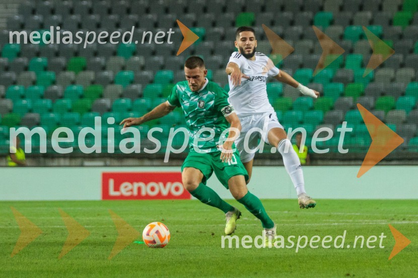  Timi Max Elšnik, nogometaš, NK Olimpija;  ... Olimpija - Qarabag, nogometna tekma