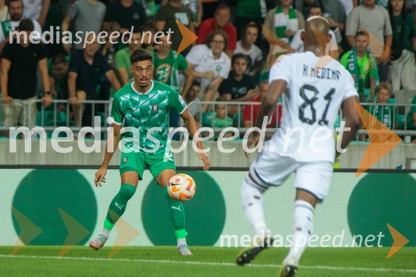  Jorge Silva, nogometaš, NK Olimpija;  ... Olimpija - Qarabag, nogometna tekma