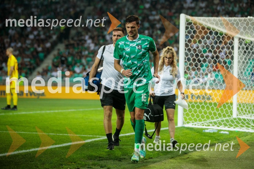  Ahmet Muhamedbegovic, nogometaš, NK OlimpijaOlimpija - Qarabag, nogometna tekma