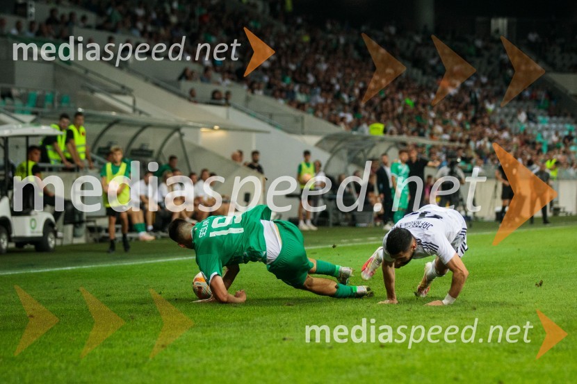  Svit Sešlar, nogometaš, NK Olimpija;  ... Olimpija - Qarabag, nogometna tekma