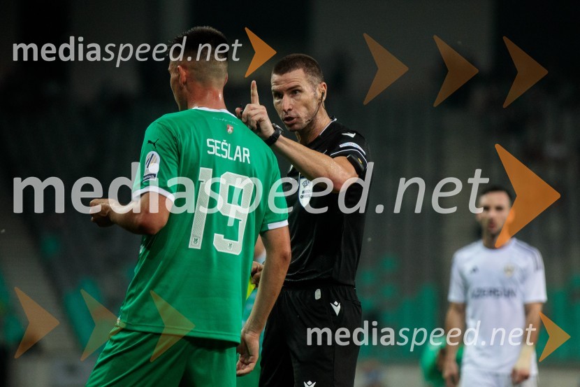 Svit Sešlar, nogometaš, NK Olimpija;  ... Olimpija - Qarabag, nogometna tekma