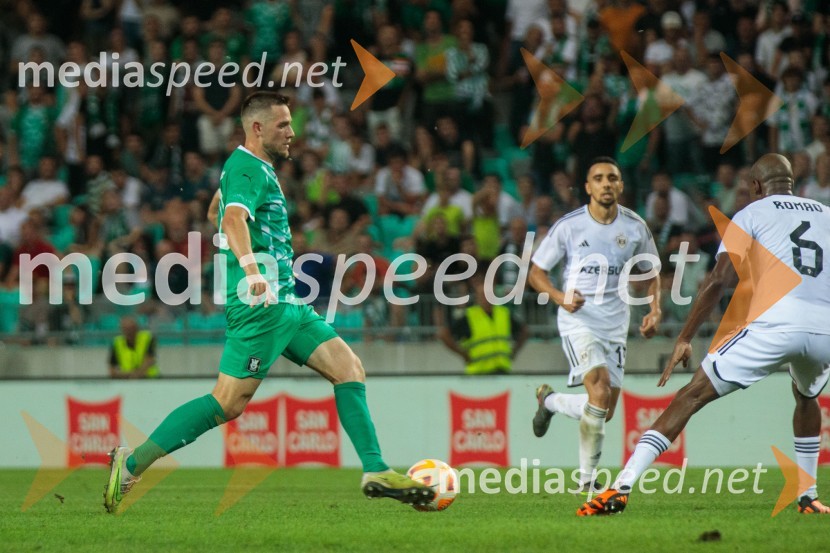 Timi Max Elšnik, nogometaš, NK OlimpijaOlimpija - Qarabag, nogometna tekma