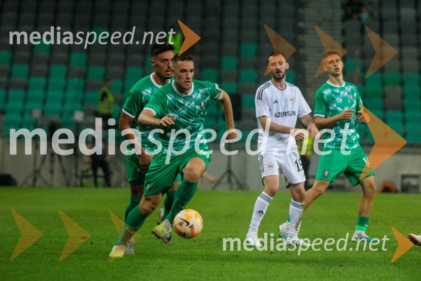  Jorge Silva, nogometaš, NK Olimpija;  Timi Max Elšnik, nogometaš, NK Olimpija;  ... ;  Marcel Ratnik, nogometaš, NK OlimpijaOlimpija - Qarabag, nogometna tekma