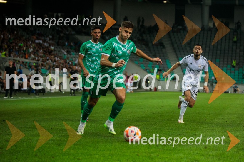  Jorge Silva, nogometaš, NK Olimpija;  Nemanja Motika, nogometaš, NK OlimpijaOlimpija - Qarabag, nogometna tekma
