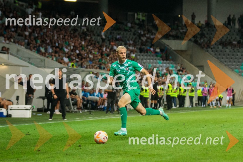  Justas Lasickas, nogometaš, NK OlimpijaOlimpija - Qarabag, nogometna tekma
