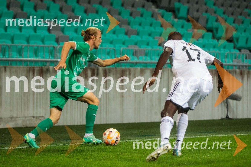  Justas Lasickas, nogometaš, NK Olimpija;  ... Olimpija - Qarabag, nogometna tekma