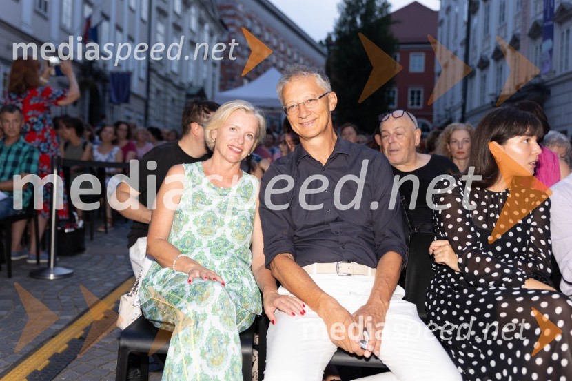 doc. dr. Marta Macedoni-Lukšič, Inštitut za avtizem in sorodne motnje;  Igor Lukič, direktor za razvoj strateških kupcev, Intereuropa35. Mednarodni festival Noči v stari Ljubljani