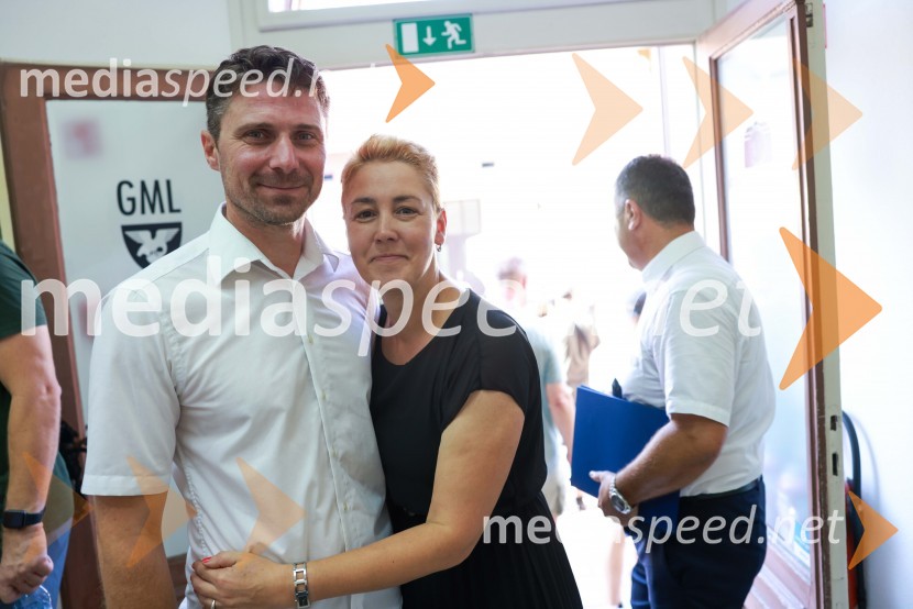  Dubravko Baumgartner, programski vodja likovne dejavnosti v Galeriji-Muzej Lendava;  Cirila Sever, novinarka, RTVBogračfest 2023