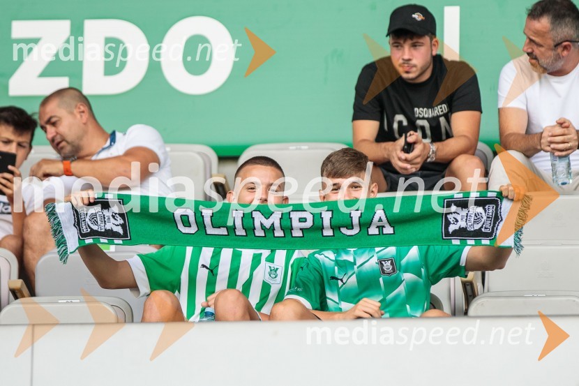 Nogometna tekma 6. kola Prve Lige Telemach med NK Olimpija Ljubljana in NK Celje