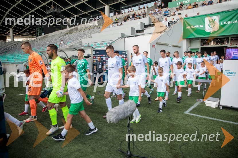 Nogometna tekma 6. kola Prve Lige Telemach med NK Olimpija Ljubljana in NK Celje