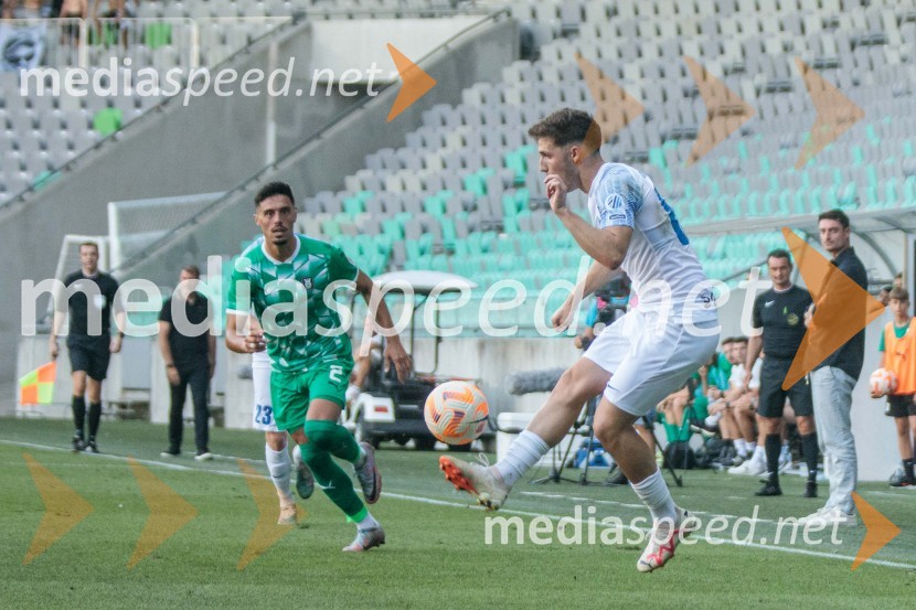  Jorge Silva, nogometaš, NK Olimpija;  Tamar Svetlin, nogometaš, NK CeljeNogometna tekma 6. kola Prve Lige Telemach med NK Olimpija Ljubljana in NK Celje