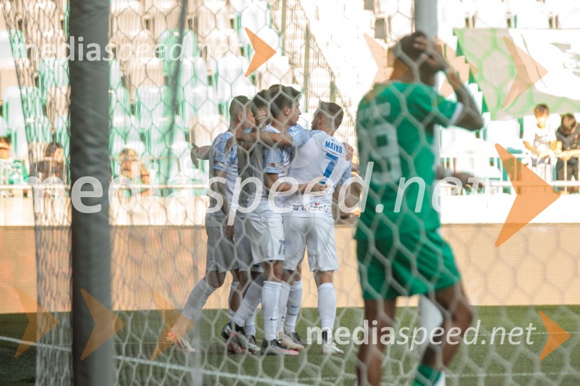 Nogometna tekma 6. kola Prve Lige Telemach med NK Olimpija Ljubljana in NK Celje