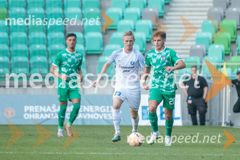  Jorge Silva, nogometaš, NK Olimpija;  Žan  Karničnik, nogometaš, NK Celje;  Nemanja Motika, nogometaš, NK OlimpijaNogometna tekma 6. kola Prve Lige Telemach med NK Olimpija Ljubljana in NK Celje