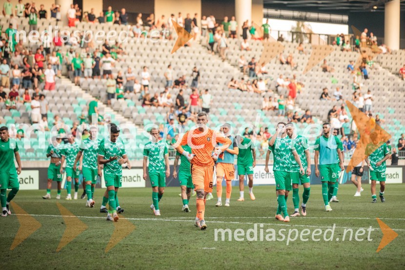 Nogometna tekma 6. kola Prve Lige Telemach med NK Olimpija Ljubljana in NK Celje